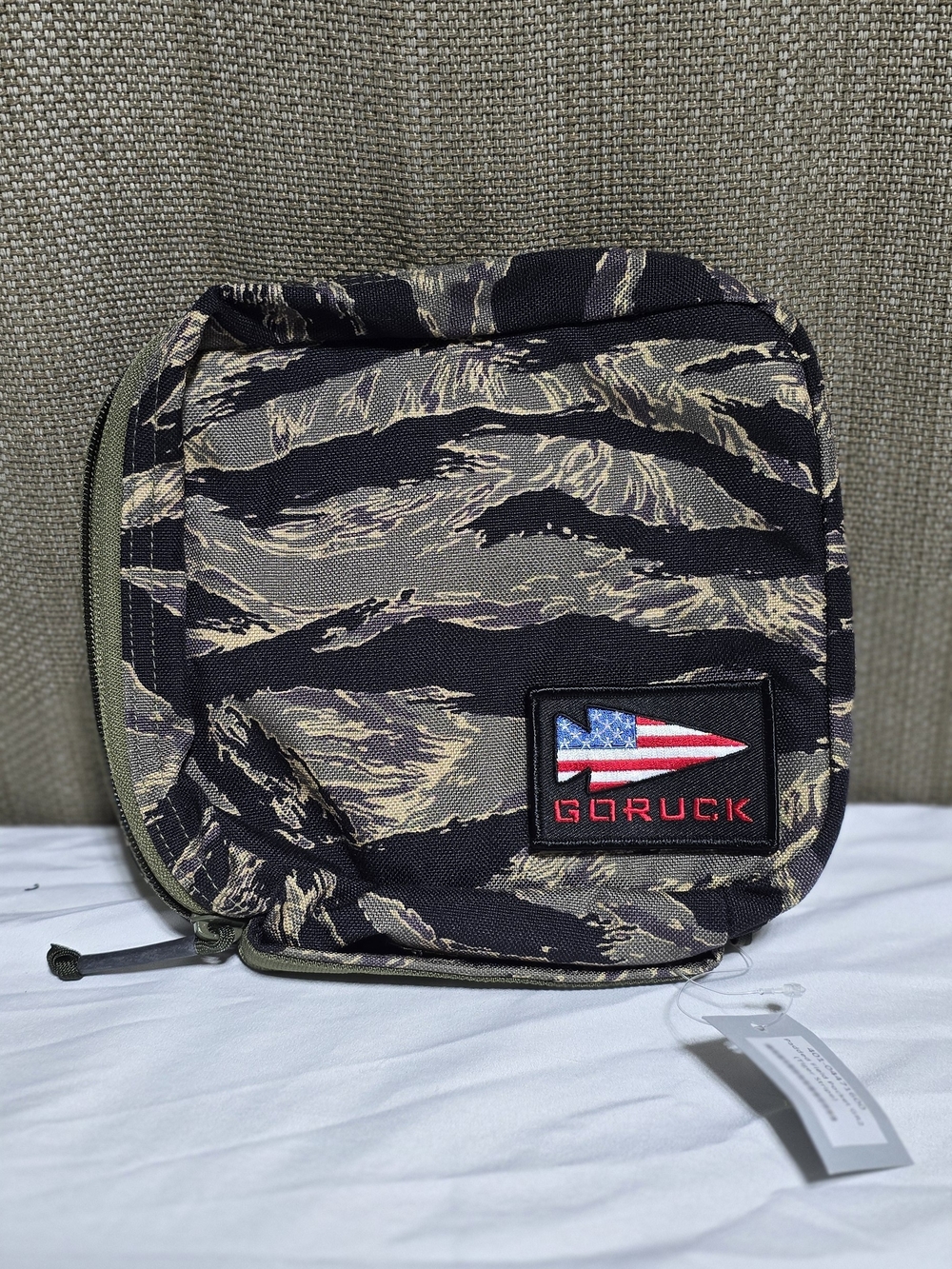 GORUCK GR2 Padded Field Pocket Tiger Stripe USA Made NWT Rare 4L MOLLE
